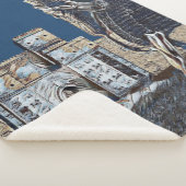 Ishtar Gate & Lamassu Sherpa Blanket Sherpa Deken (3/4)