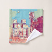 Ishtar Gate & Lamassu Towels Bad Handdoek (Wasdoekje)