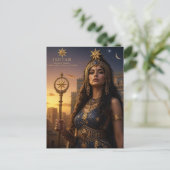 Ishtar Godin Briefkaart (Staand voorkant)