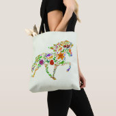 Isi Blume farbig Tote Bag (Dichtbij)
