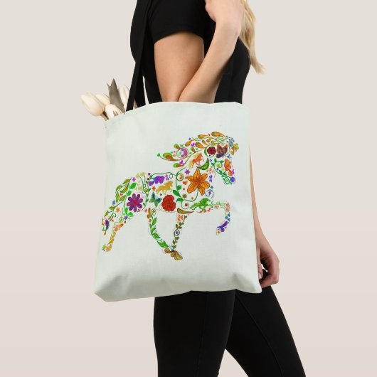 Isi Blume farbig Tote Bag (Dichtbij)