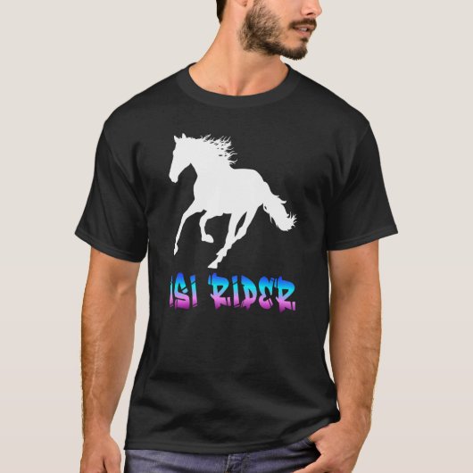 Isi Rider for Girls Riders Horse T-shirt (Voorkant)
