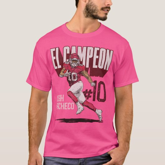 Isiah Pacheco El Campeon T-shirt (Voorkant)