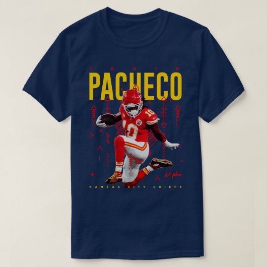 Isiah Pacheco Kinder T-shirt met lange mouwen (Design voorkant)