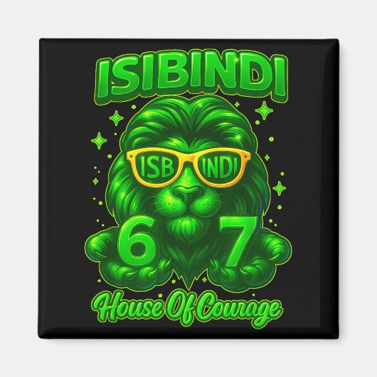 Isibindi House Of Courage School Systeem 6 7 Grapp Magneet (Voorkant)