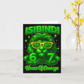 Isibindi House Of Courage School System 6 7 Funny Kaart (Gele Bloem)