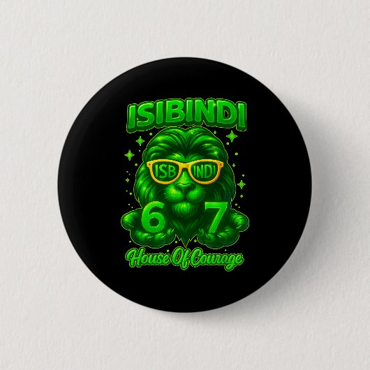 Isibindi House Of Courage Schoolsysteem 6 7 Grappi Ronde Button 5,7 Cm (Voorkant)
