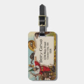 Isidore de Elf & zijn Dieren Bagage Label (Voorkant verticaal)