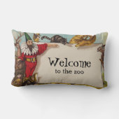 Isidore en zijn dieren Lumbar Pillow Kussen (Achterkant)