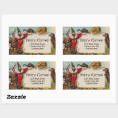 Isidore the Elf & his Animals Address Sticker (Vel)