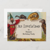 Isidorus de Elf en zijn Dieren Briefkaart (Voorkant / Achterkant)