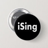 iSing Ronde Button 5,7 Cm (Voorkant /achterkant)