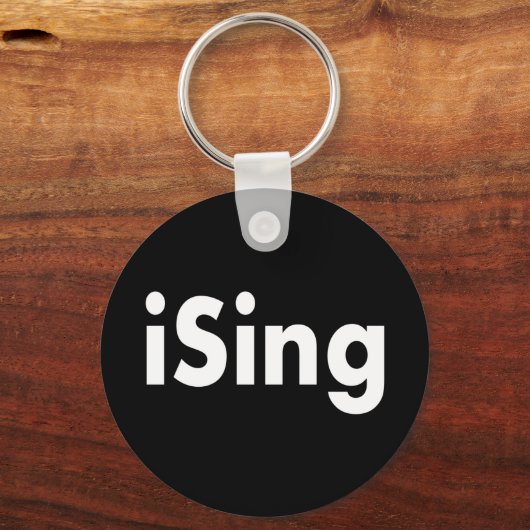 iSing Sleutelhanger (Voorkant)