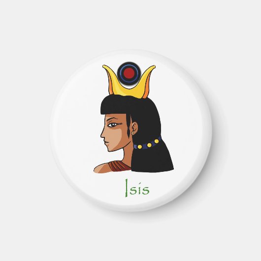 Isis Ancient Egyptian Goddess magnet (Voorkant)