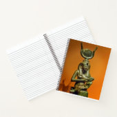 Isis (Auset) sucking Horus (Heru) Egypt (Kemet)  Notitieboek (Binnen)