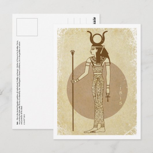 Isis-Briefkaart Briefkaart (Voorkant / Achterkant)