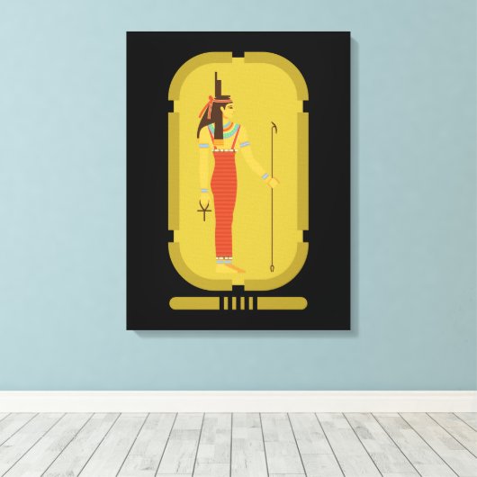 Isis Canvas afdrukken (Insitu (Houten vloer))