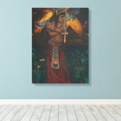 Isis Canvas afdrukken (Insitu (Houten vloer))