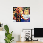 Isis door Lisa Iris Poster (Thuiskantoor)