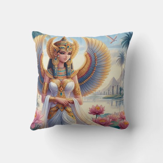 Isis: Goddess of the Nile Kussen (Achterkant)