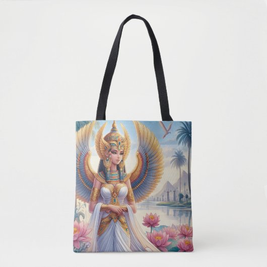 Isis: Goddess of the Nile Tote Bag (Voorkant)