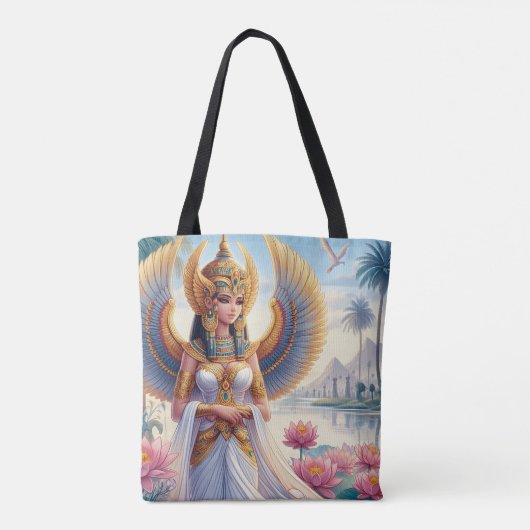 Isis: Goddess of the Nile Tote Bag (Achterkant)