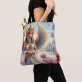 Isis: Goddess of the Nile Tote Bag (Dichtbij)