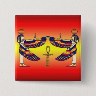 Isis Mirror Vierkante Button 5,1 Cm