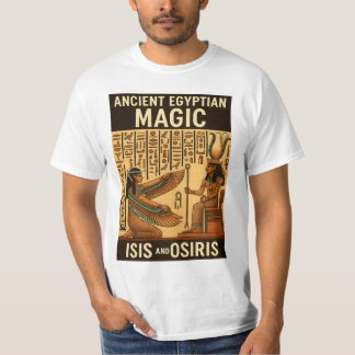 Isis & Osiris Egyptische kunst – Spiritueel T-shir T-shirt