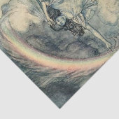"Isis Rainbow Goddess" door Arthur Rackham Tissuepapier (Detail)