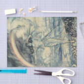 "Isis Rainbow Goddess" door Arthur Rackham Tissuepapier (Craft)