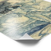 “Isis Regenbooggodin” door Arthur Rackham Foto Afdruk (Hoek)