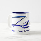 Isis Tweekleurige Koffiemok (Voorkant links)