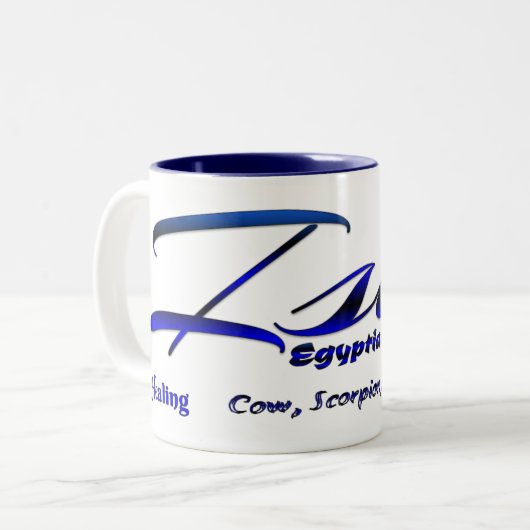 Isis Tweekleurige Koffiemok (Voorkant links)