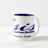 Isis Tweekleurige Koffiemok (Voorkant rechts)