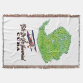 Isla de la Juventud Cuba Deken (Voorkant)