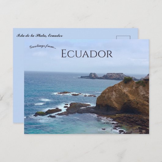 Isla de la Plata Ecuador Briefkaart (Voorkant / Achterkant)