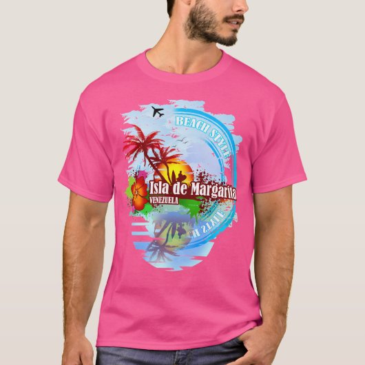 Isla De Margarita Venezuela T-shirt (Voorkant)