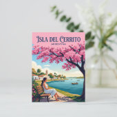 ISLA DEL CERRITO ARGENTINIË BRIEFKAART (Staand voorkant)