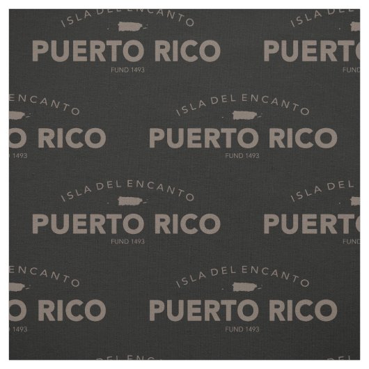 Isla del Encanto, Puerto Rico Stof (Swatch)