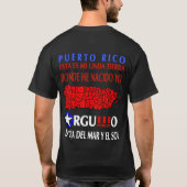 Isla Del Encanto - Puerto Rico T-shirt (Achterkant)