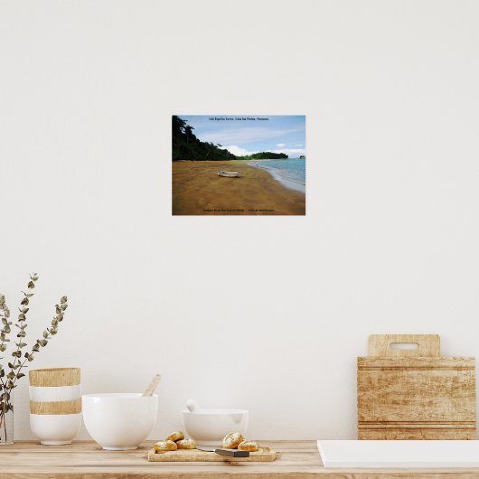 Isla Espiritu Santo, Islas las Perlas, Panama Poster (Keuken)