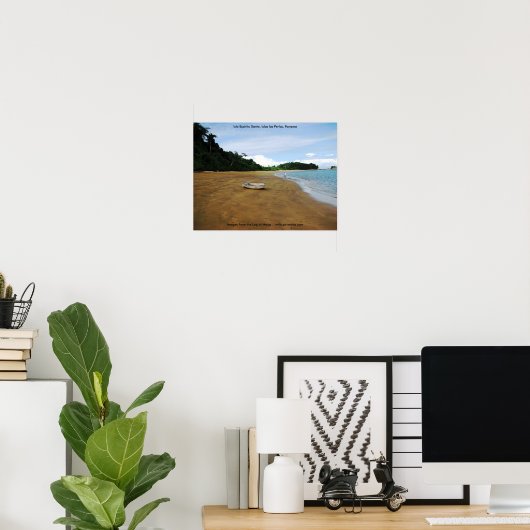 Isla Espiritu Santo, Islas las Perlas, Panama Poster (Thuiskantoor)