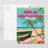 Isla Holbox Mexico Briefkaart (Voorkant / Achterkant)