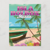 Isla Holbox Mexico Briefkaart (Voorkant)