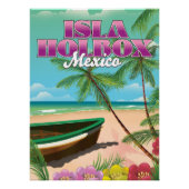 Isla Holbox Mexico Perfect Poster (Voorkant)