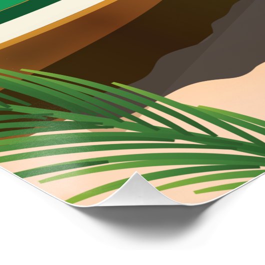 Isla Holbox Mexico Perfect Poster (Hoek)