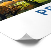 Isla Holbox Mexico Reisprint Poster (Hoek)