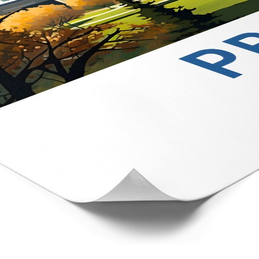 Isla Holbox Mexico Reisprint Poster (Hoek)