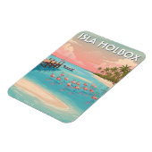 Isla Holbox Mexico Reizen Strand Magneet (Linkerzijde)